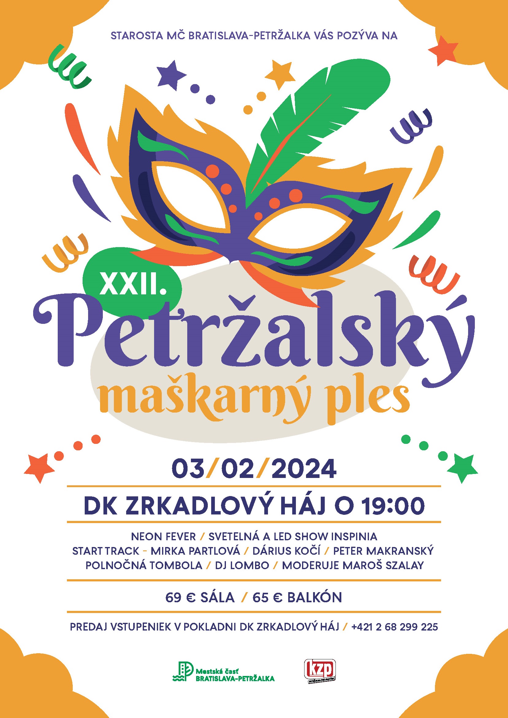 XXII. Petr�alsk� ma�karn� b�l 2024 Petr�alka