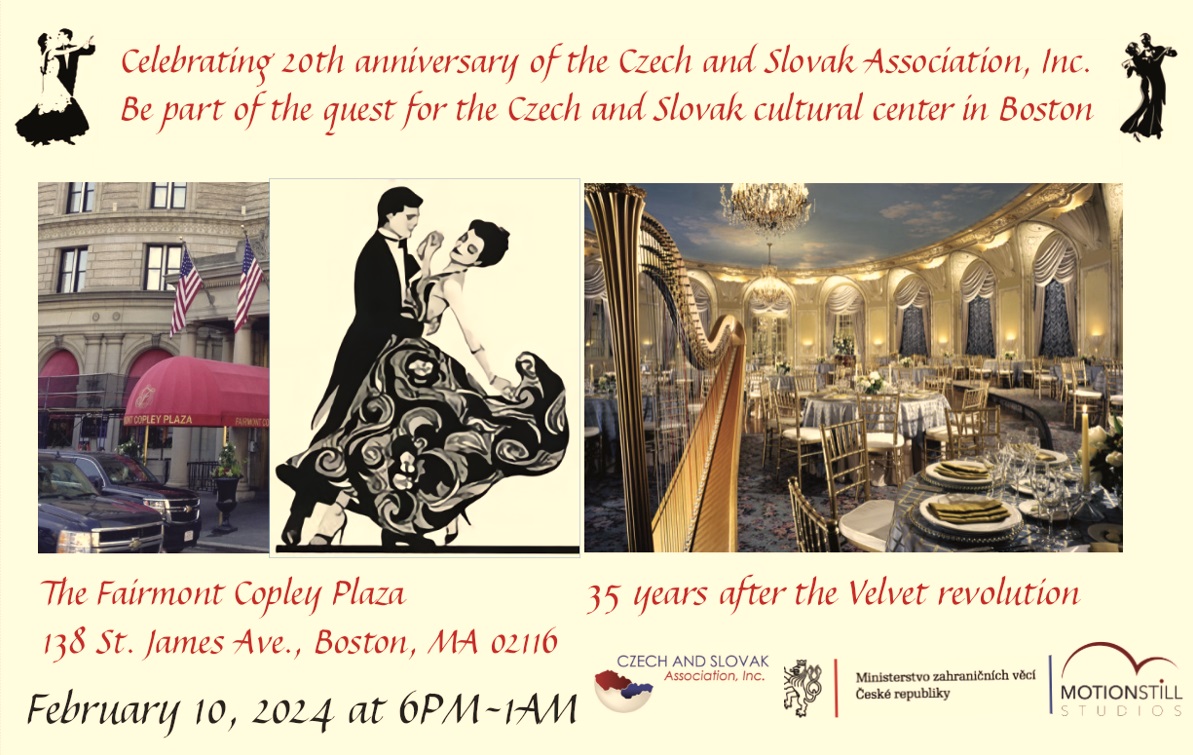 The Czech and Slovak Gala Ball /esk a Slovensk gala ples 2024 Boston