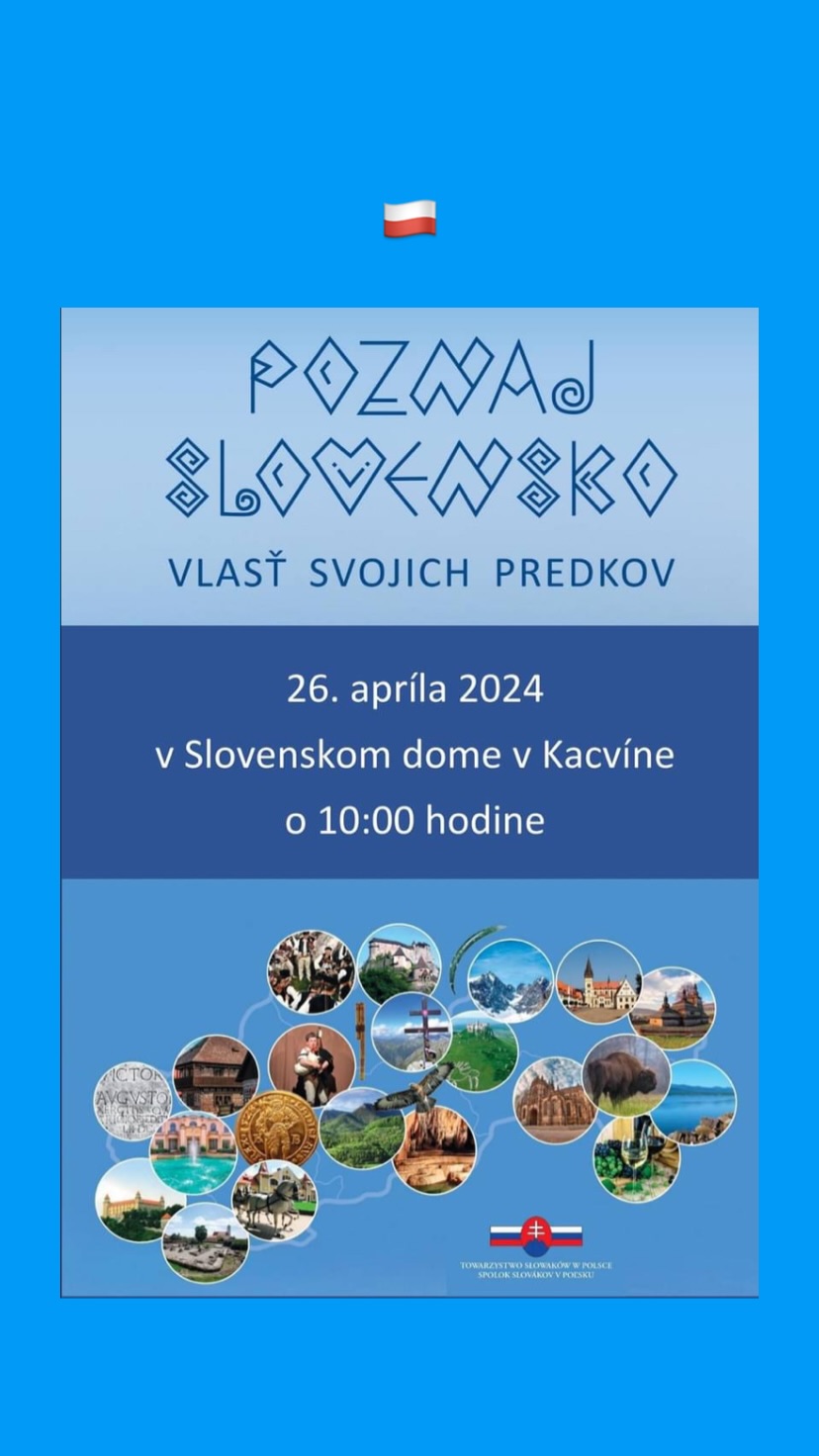 Poznaj Slovensko  vlas svojich predkov 2024 Kacvin