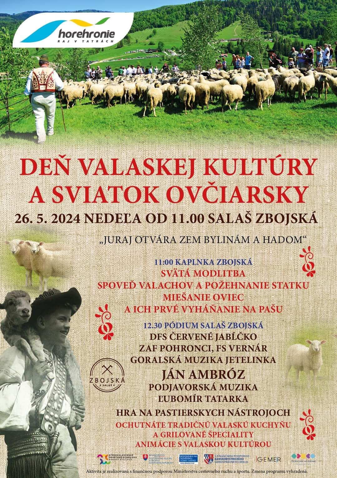 De valaskej kultry a sviatok oviarsky 2024 Zbojsk