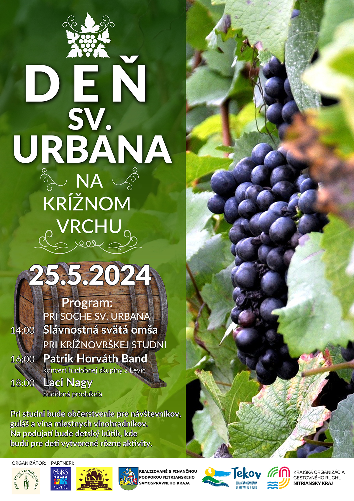 De� sv. Urbana na Kr�nom Vrchu 2024 Levice - 9. ro�n�k 