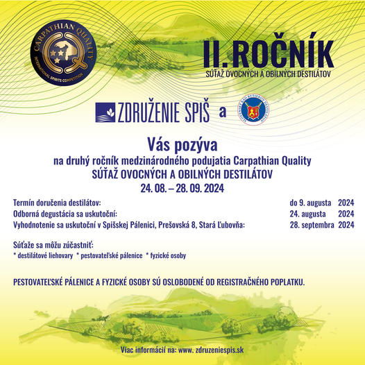 Sa ovocnch a obilnch destiltov 2024 Star ubova - 2. ronk