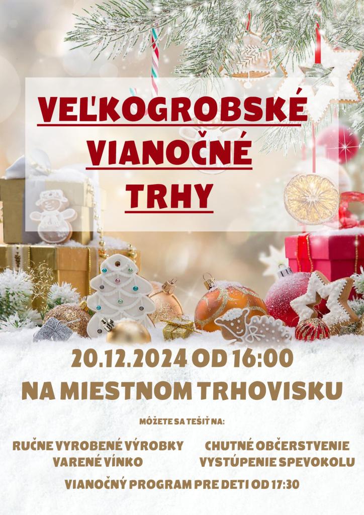 Viano�n� trhy spojen� s ochutn�vkou v�n 2024 Ve�k� Grob