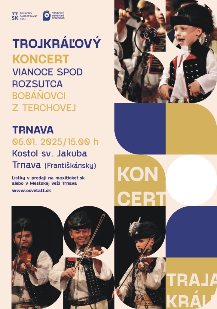 Trojkr�ov� koncert Vianoce spod Rozsutca 2025 Trnava