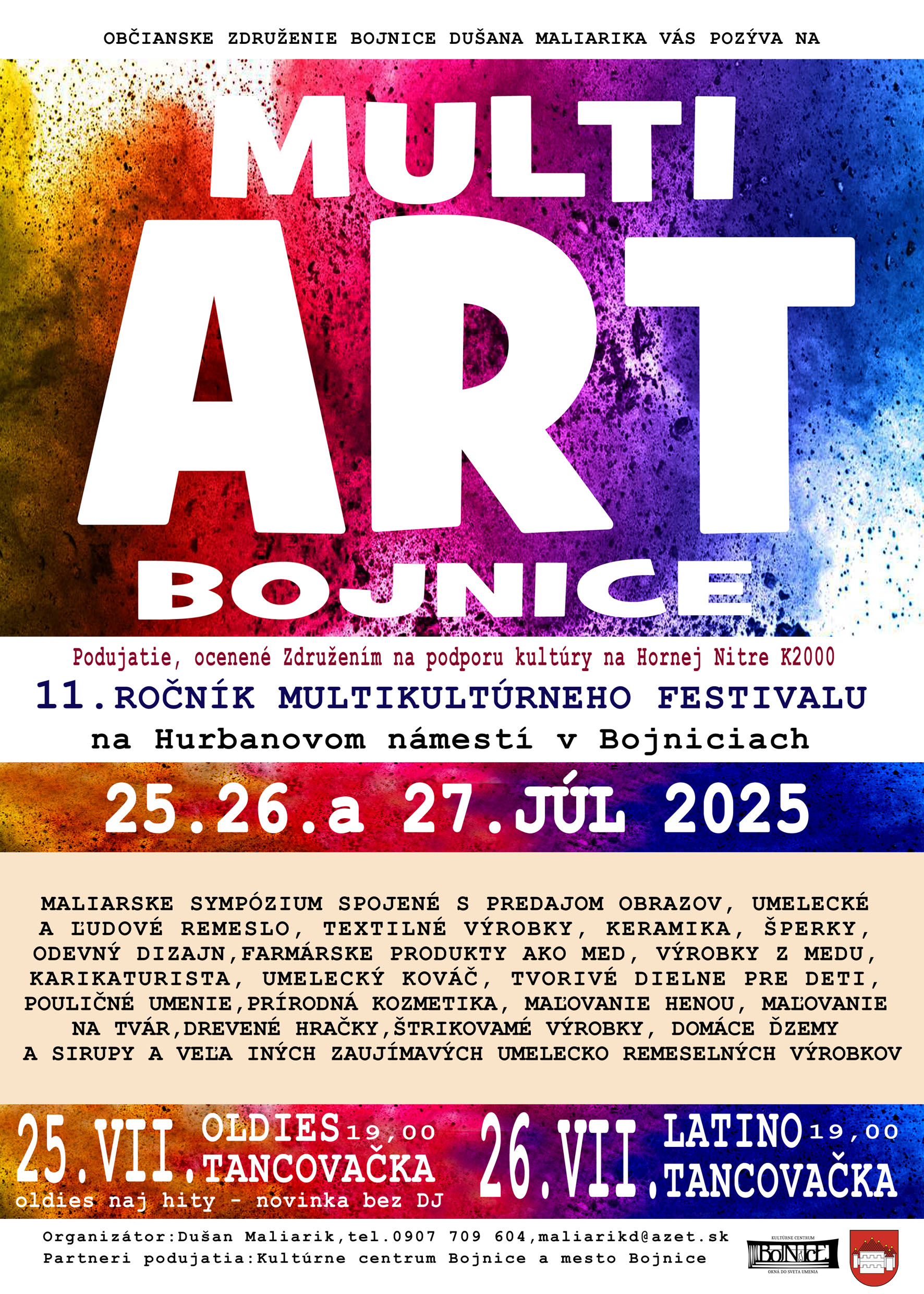 Multi Art Bojnice 2025 - 11. ro�n�k