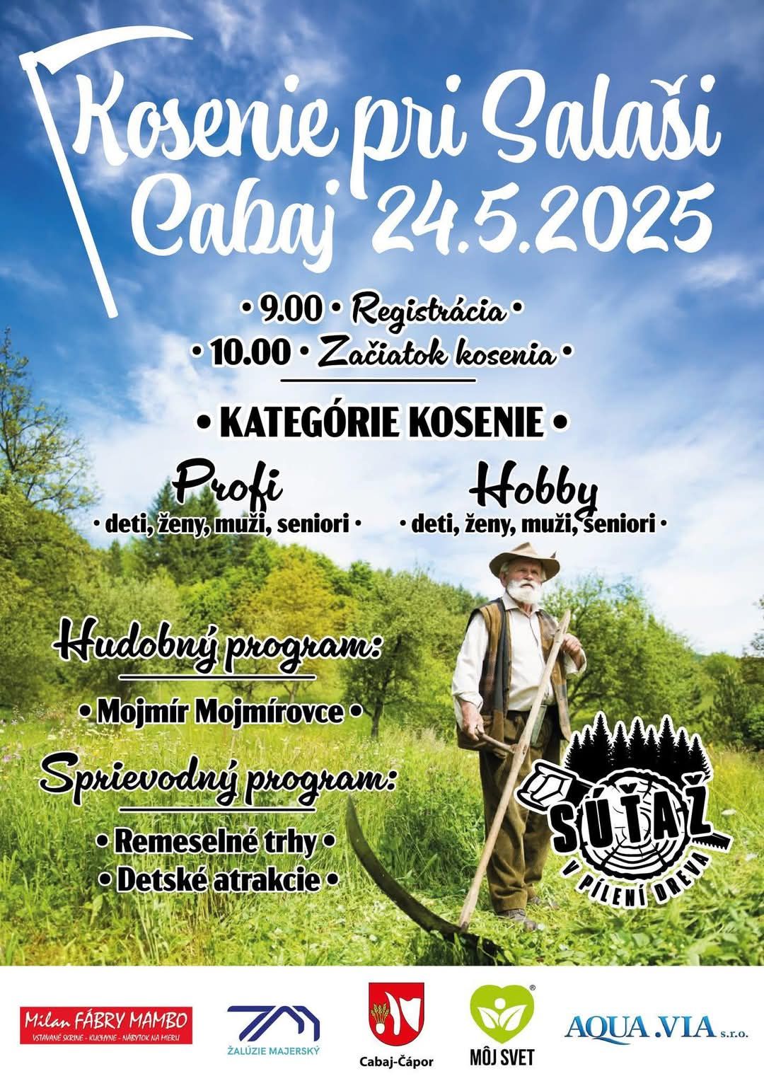 Kosenie pri Salai Cabaj - por 2025 