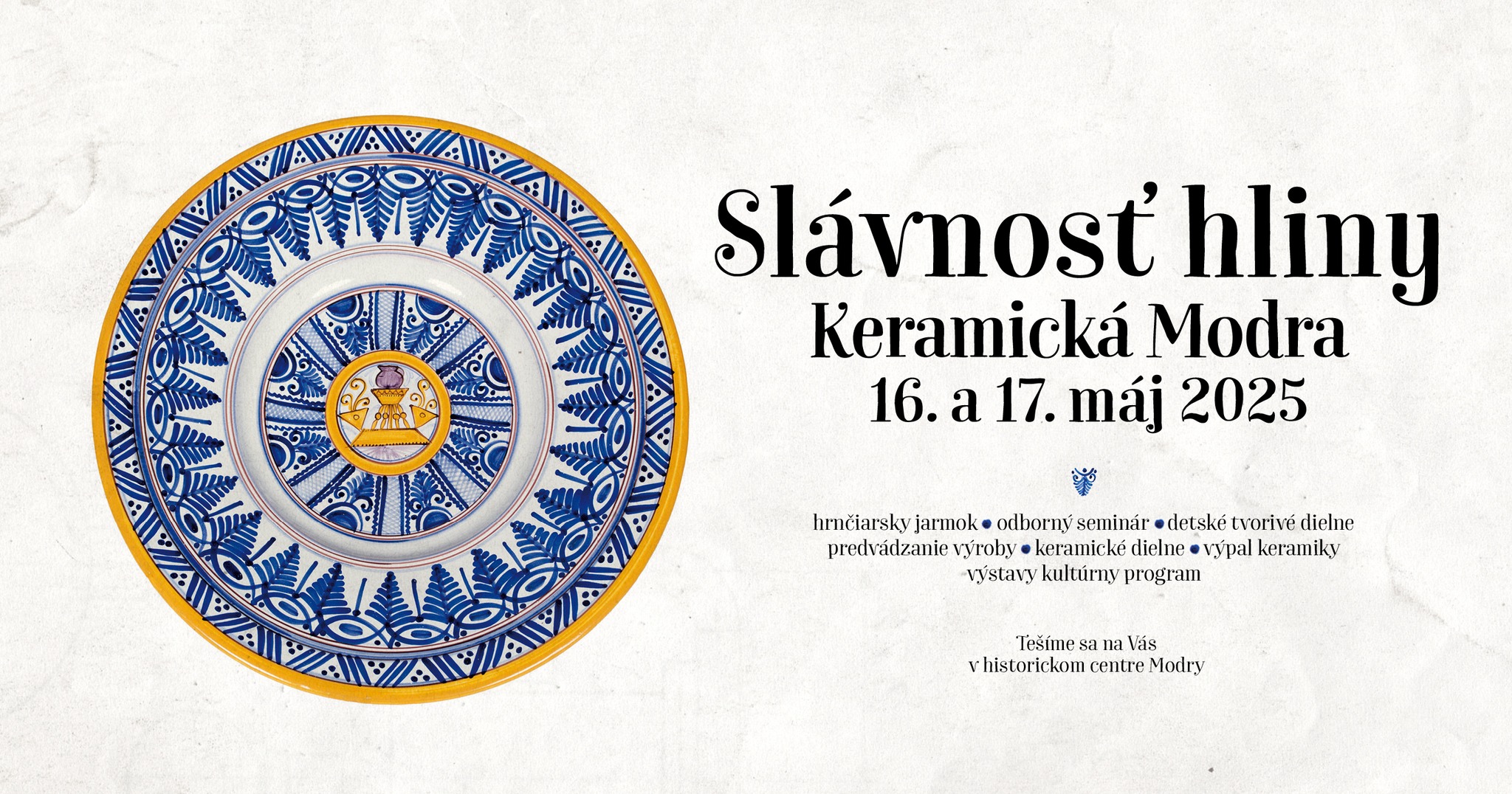 Slávnosť hliny – Keramická Modra 2025 Modra
