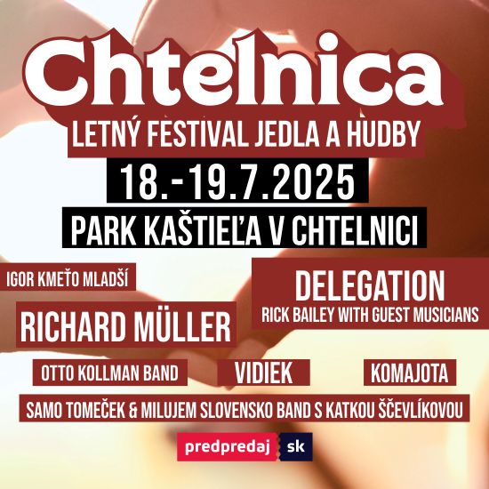 Letn Festival Jedla a Hudby 2025 Chtelnica