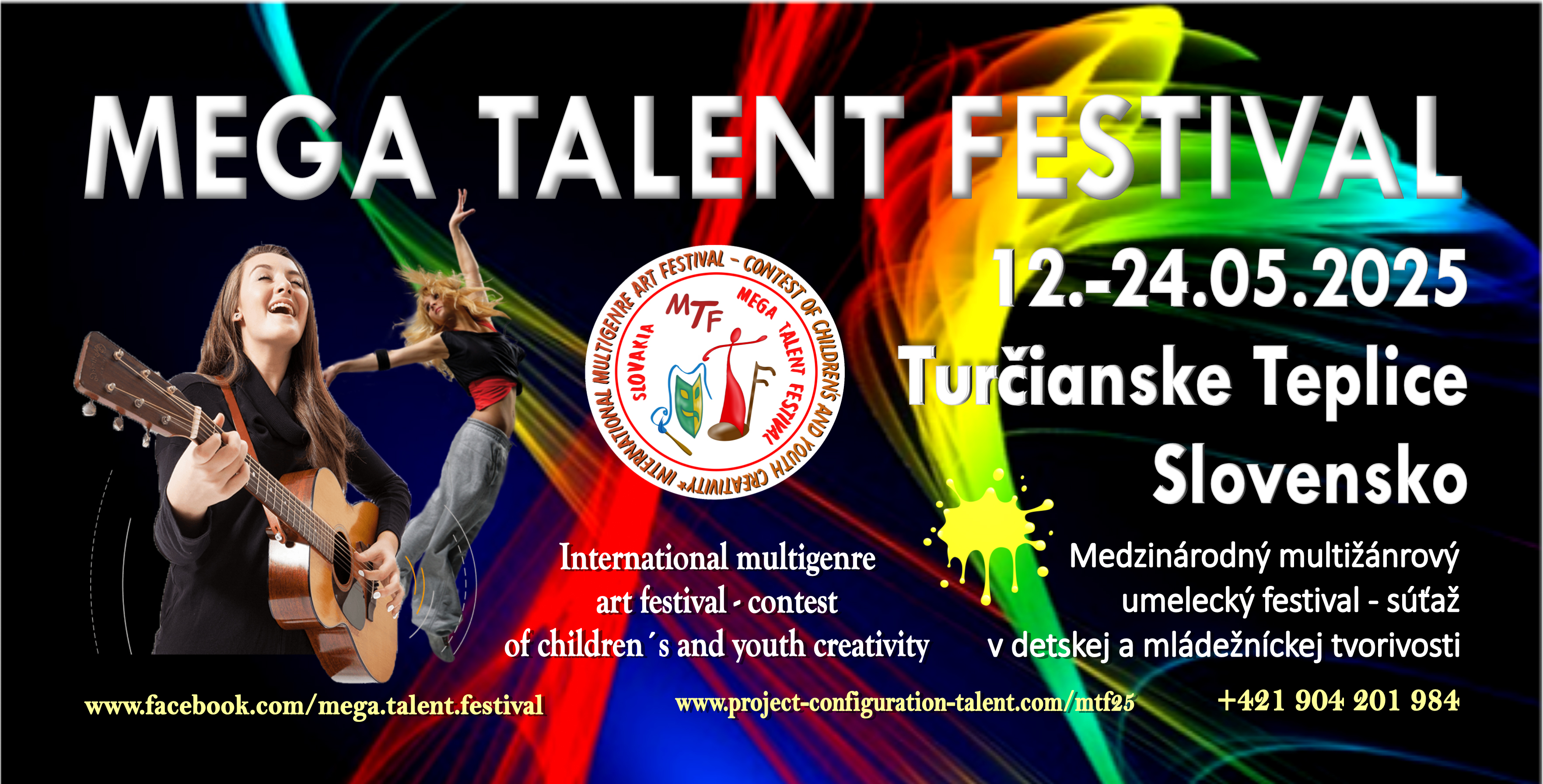 Mega Talent Festival 2025 Turianske Teplice