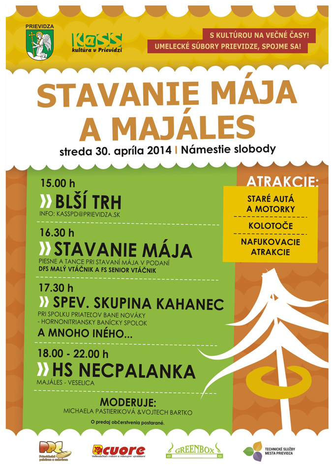 Stavanie M�ja a Maj�les Prievidza 2014 - 3. ro�n�k