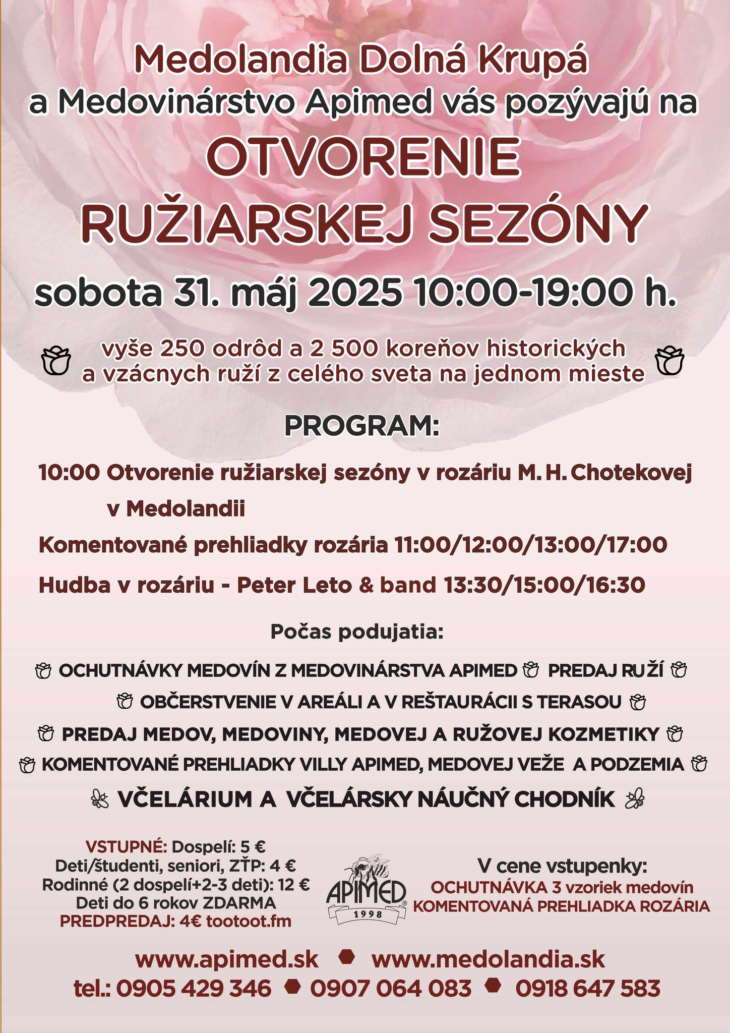 Otvorenie ružiarskej sezóny 2025 Dolná Krupá
