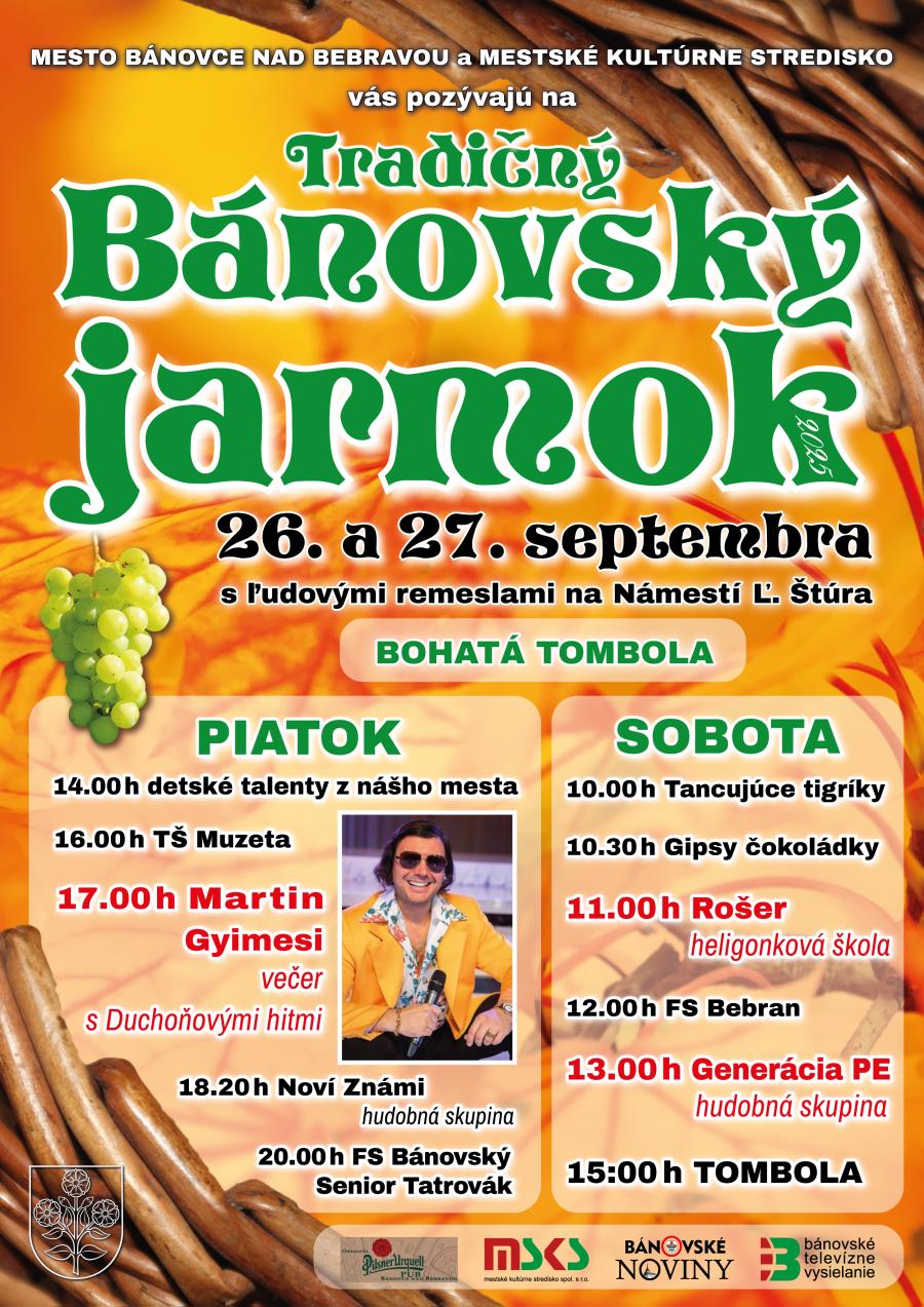 Tradi�n� b�novsk� jarmok 2025 B�novce nad Bebravou