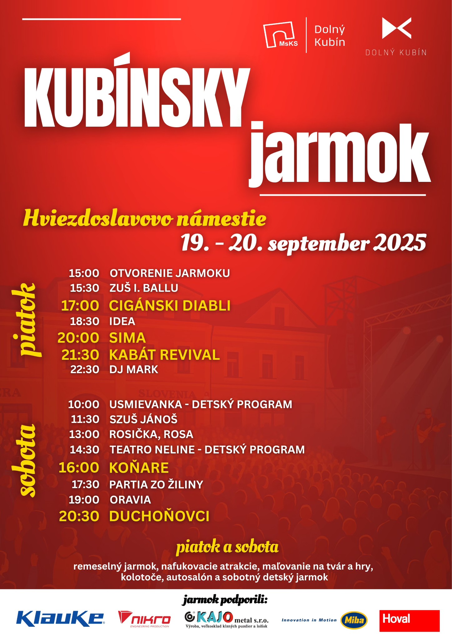 Kub�nsky jarmok 2025 Doln� Kub�n