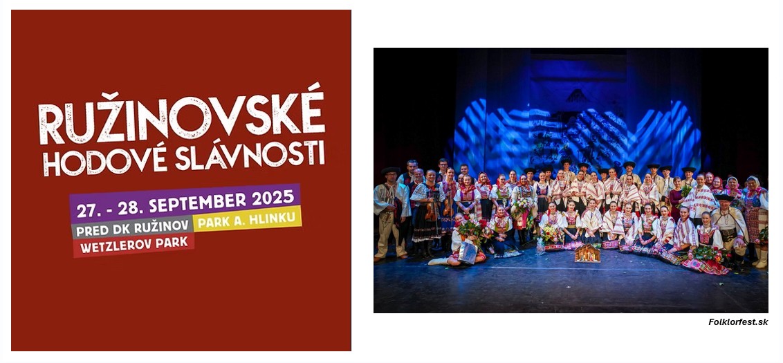 Ru�inovsk� hodov� sl�vnosti 2025 Ru�inov - FS Karpaty: Energia slovensk�ho folkl�ru
