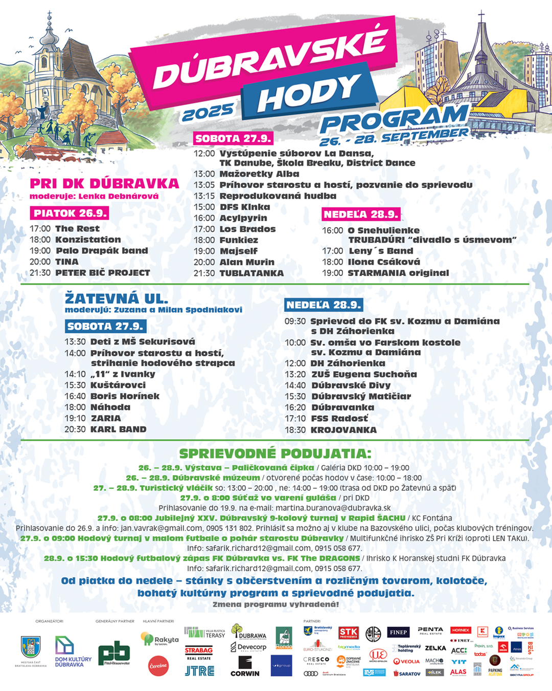 D�bravsk� hody 2025 D�bravka 