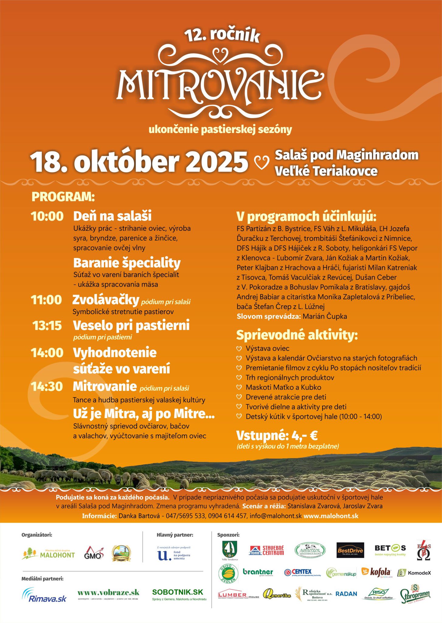 Mitrovanie 2025 Ve�k� Teriakovce - ukon�enie pastierskej sez�ny