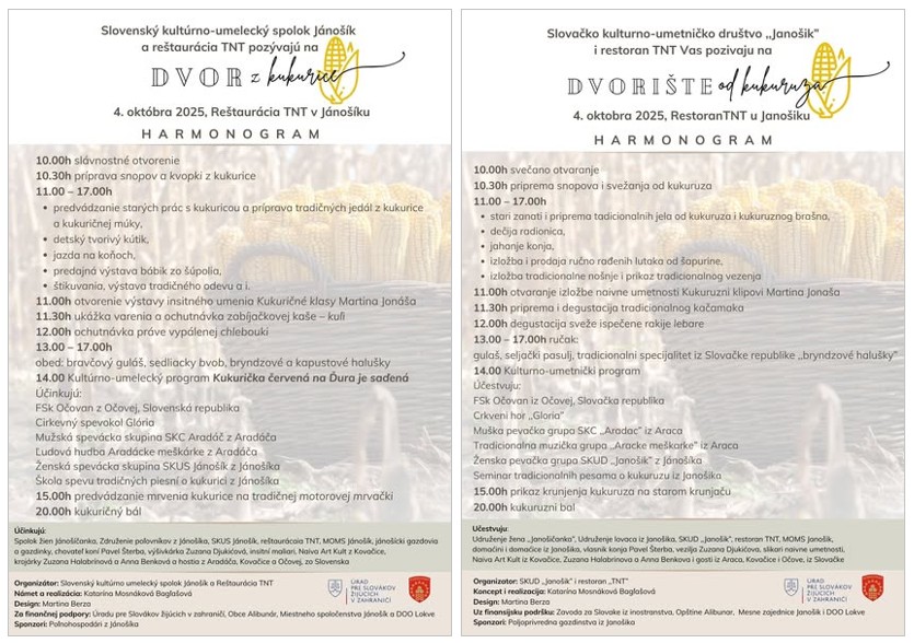 Dvor z kukurice 2025 J�no��k - 3. ro�n�k