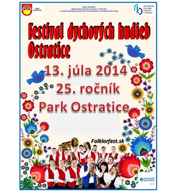 Festival dychovch hudieb Ostratice 2014 - 25. ronk