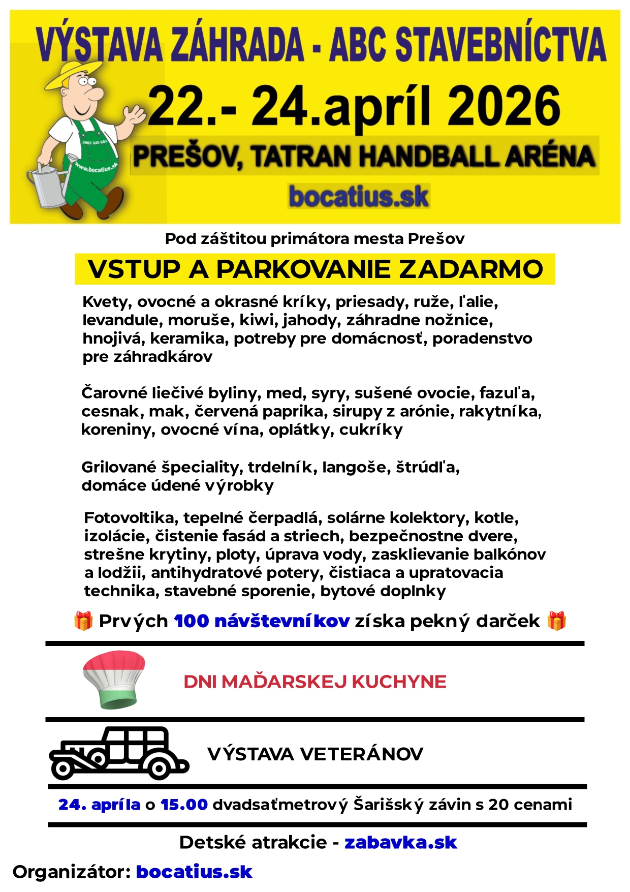 V�stava ABC stavebn�ctva-Z�hrada 2026 Pre�ov