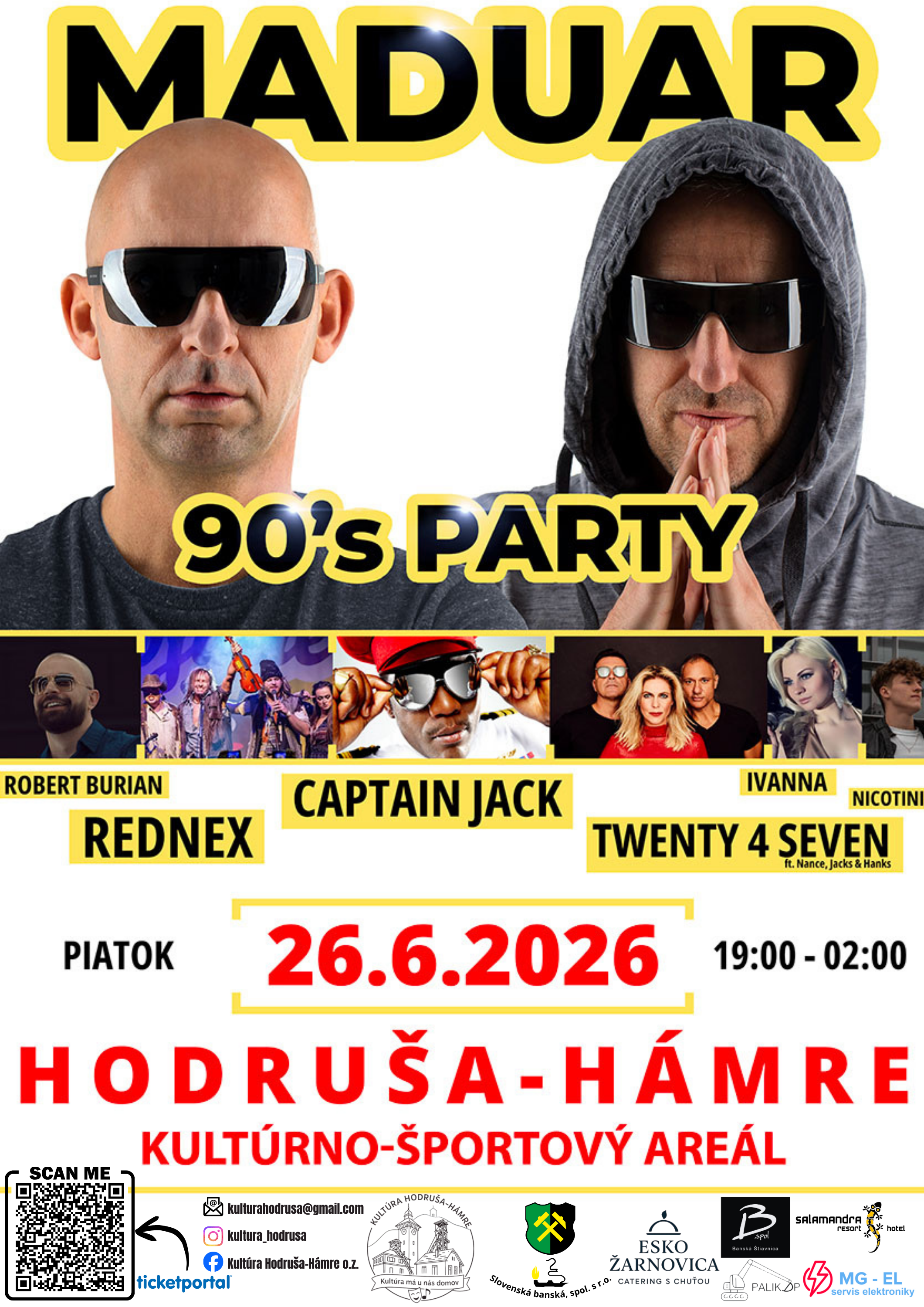 Maduar 90's Party 2026 Hodru�a-H�mre