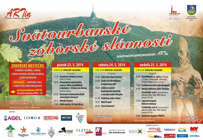 Svtourbansk zoborsk slvnosti Nitra 2014