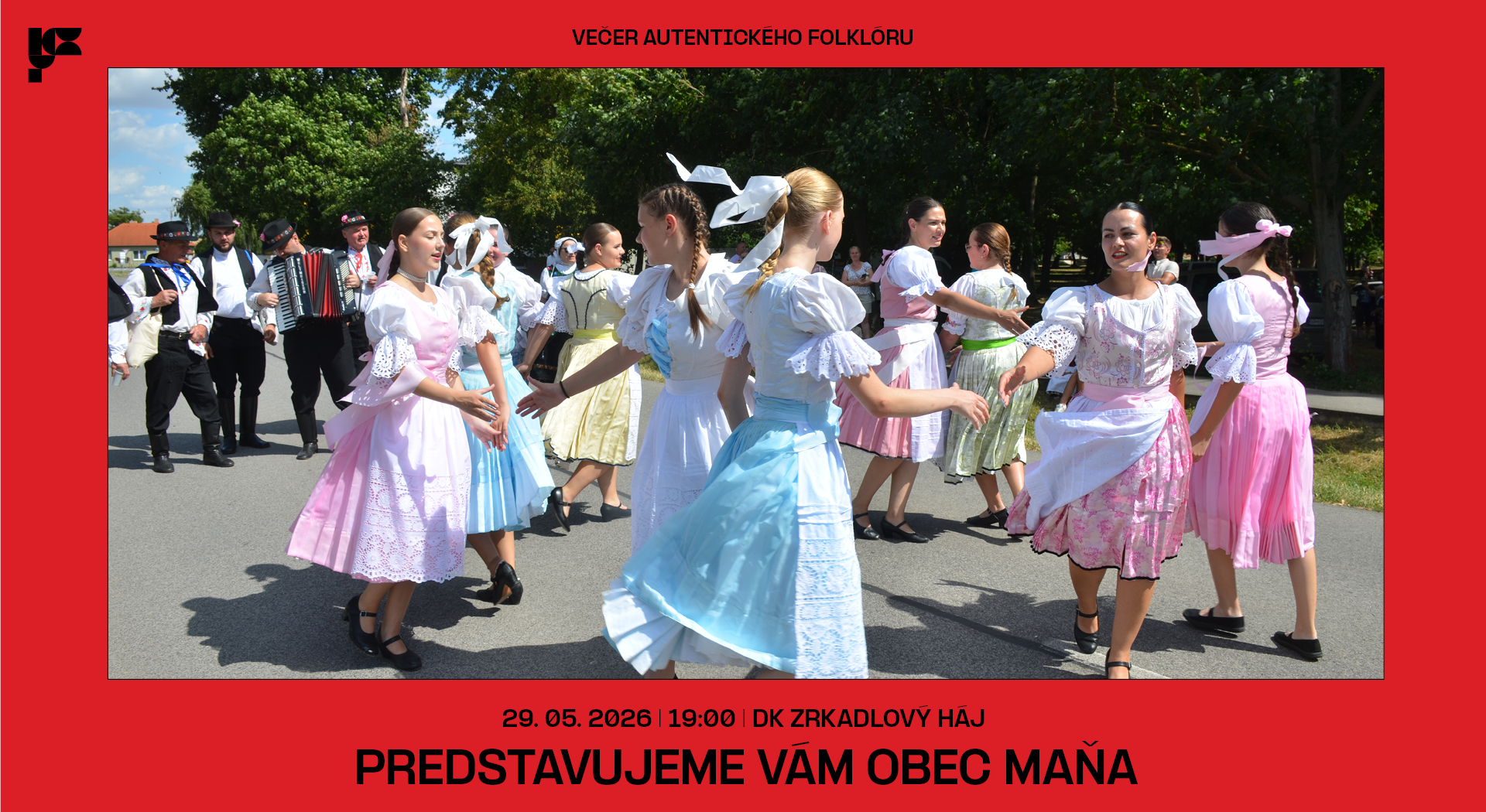 Ve�er autentick�ho folkl�ru - obec Ma�a 2025 Petr�alka 