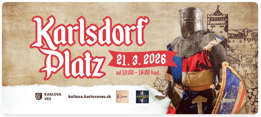 Karlsdorf Platz 2026 Karlova Ves - 5. ro�n�k