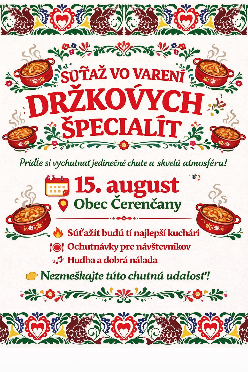S��a� vo varen� dr�kov�ch �pecial�t 2026 �eren�any  - 7. ro�n�k