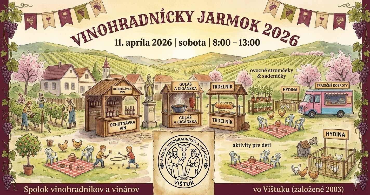 Vinohradn�cky jarmok 2026 Vi�tuk