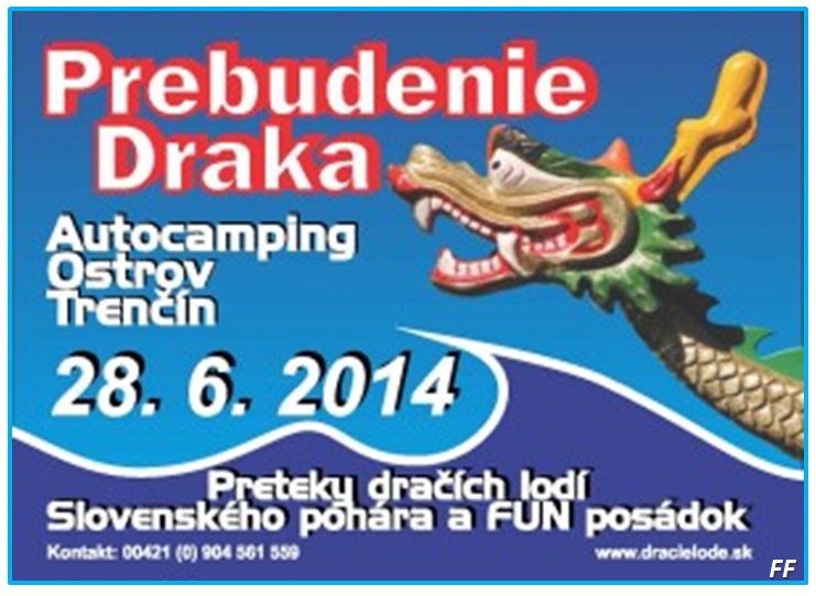 Prebudenie draka Trenčín 2014 - dračie lode - 4. ročník
