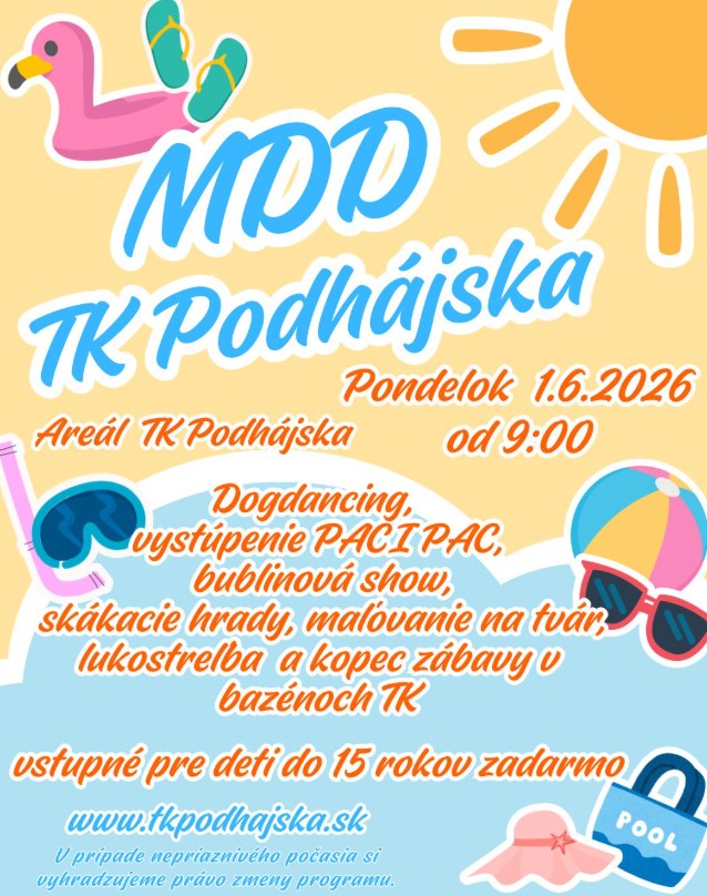 MDD v Podh�jskej 2026 Podh�jska 