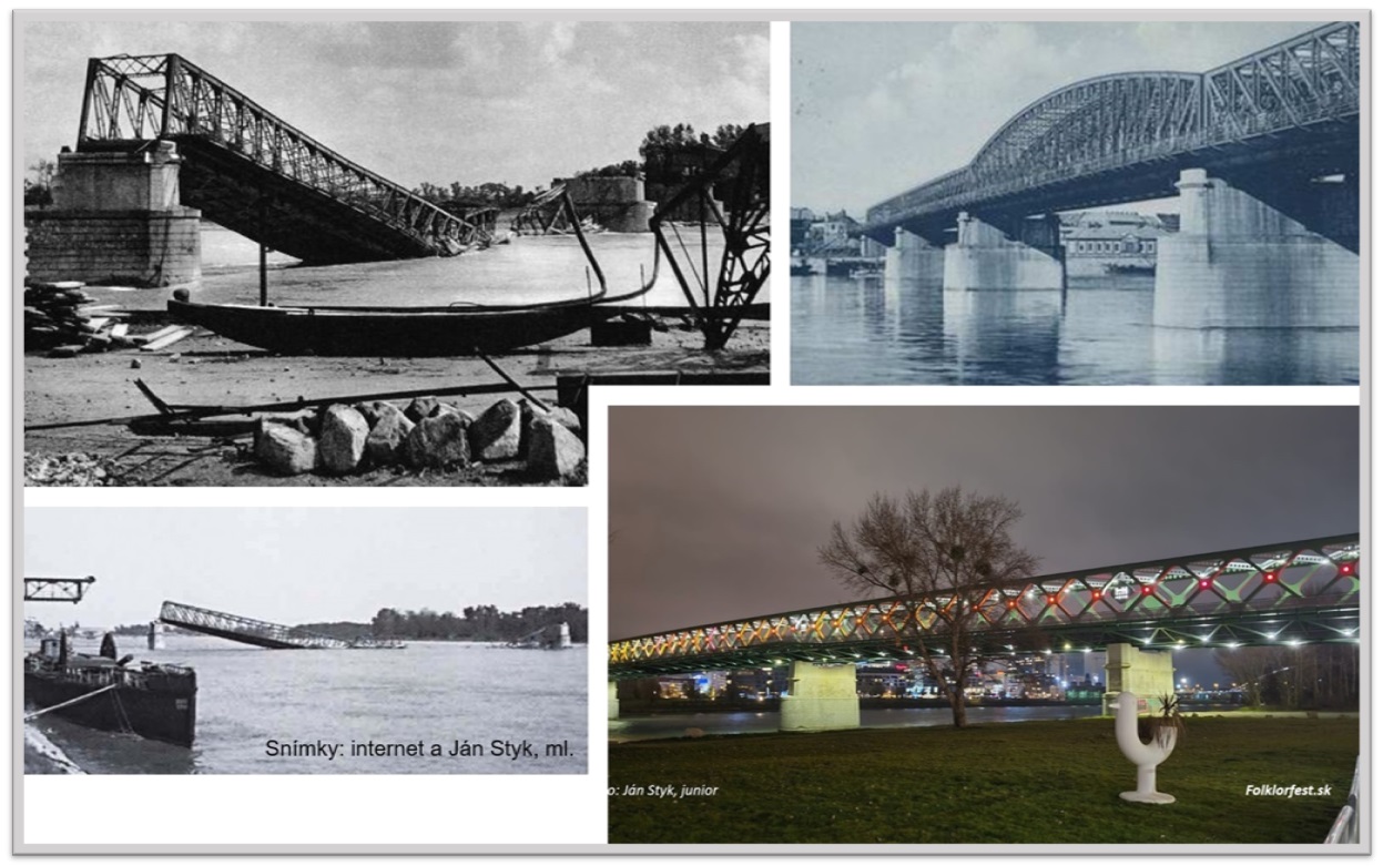 Star� most a oslobodenie Bratislavy 4.4.1945