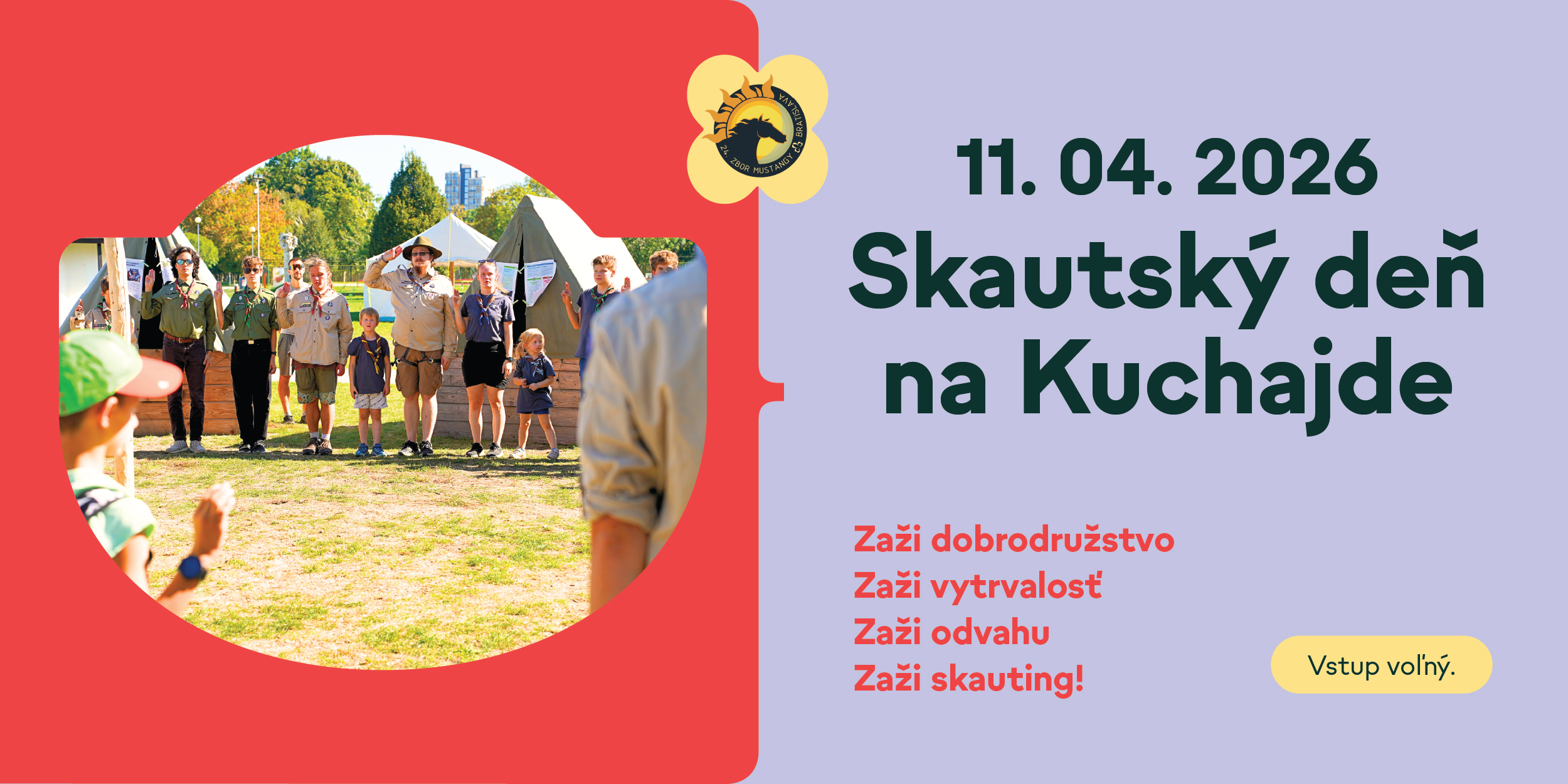 Skautsk� de� na Kuchajde 2026 Bratislava