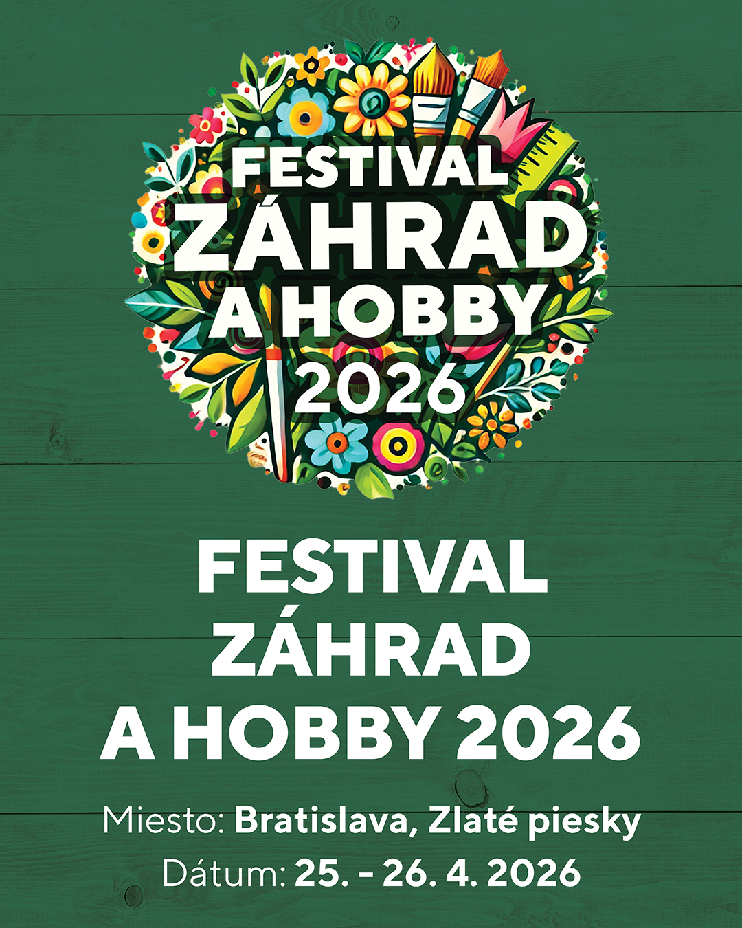 Festival z�hrad a hobby 2026