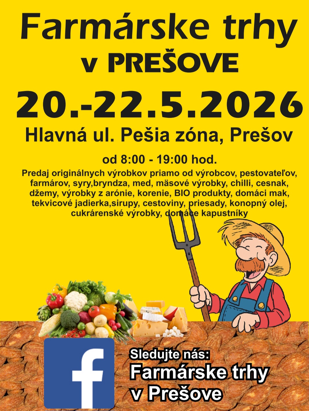Farm�rske trhy v Pre�ove 2026 - 10. ro�n�k.