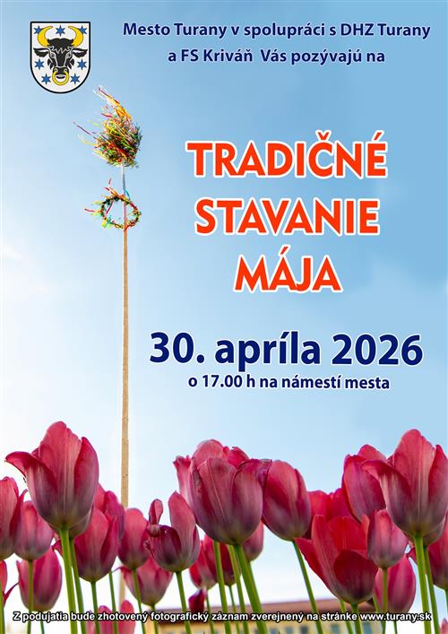 Tradi�n� stavanie m�ja 2026 Turany