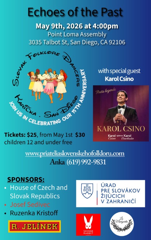 Echoes of the Past / Ozveny minulosti 2026 San Diego - 15. v�ro�ie 