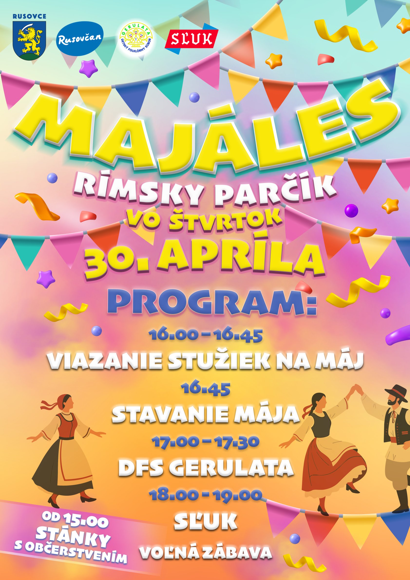 Stavanie m�ja a maj�les 2026 Rusovce