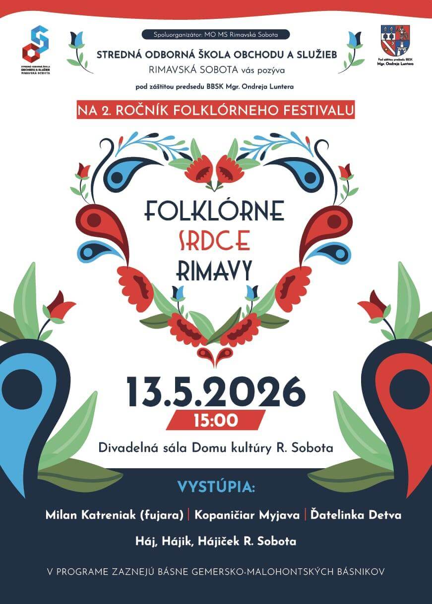 Folkl�rne srdce Rimavy 2026 Rimavsk� Sobota - 2. ro�n�k