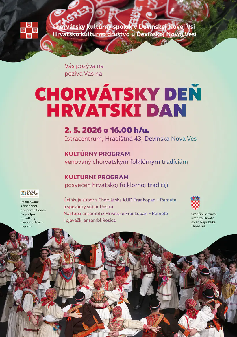 Chorv�tsky de� / Hrvatski dan 2026 Dev�nska Nov� Ves