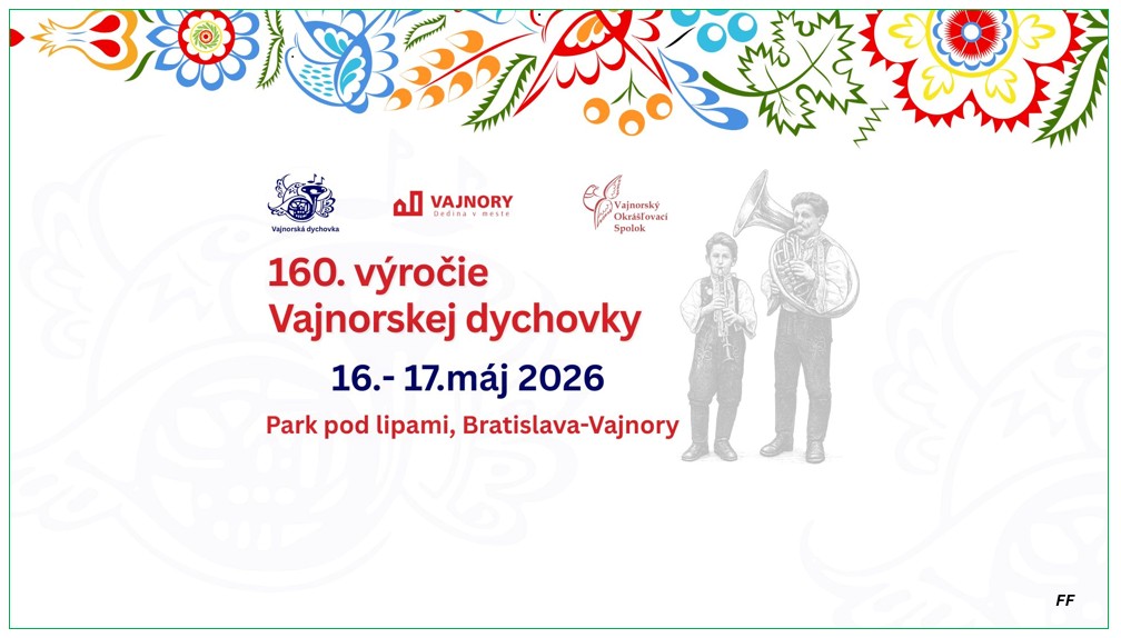 160.v�ro�ie Vajnorskej dychovej hudby 2026 Vajnory