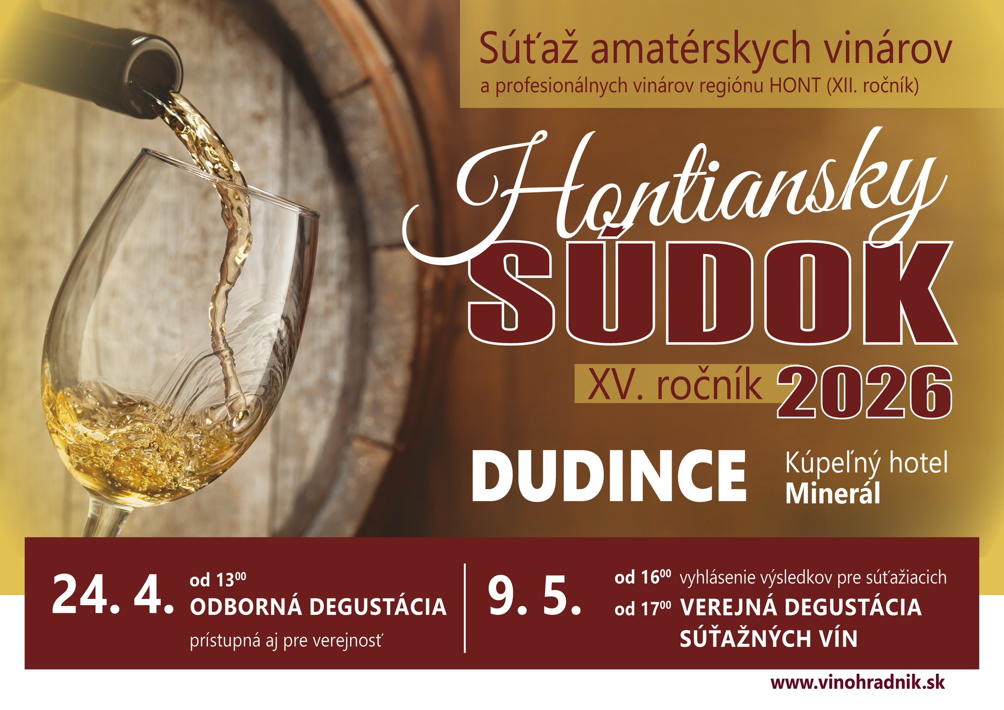 Hontiansky s�dok 2026 Dudince - 15. ro�n�k