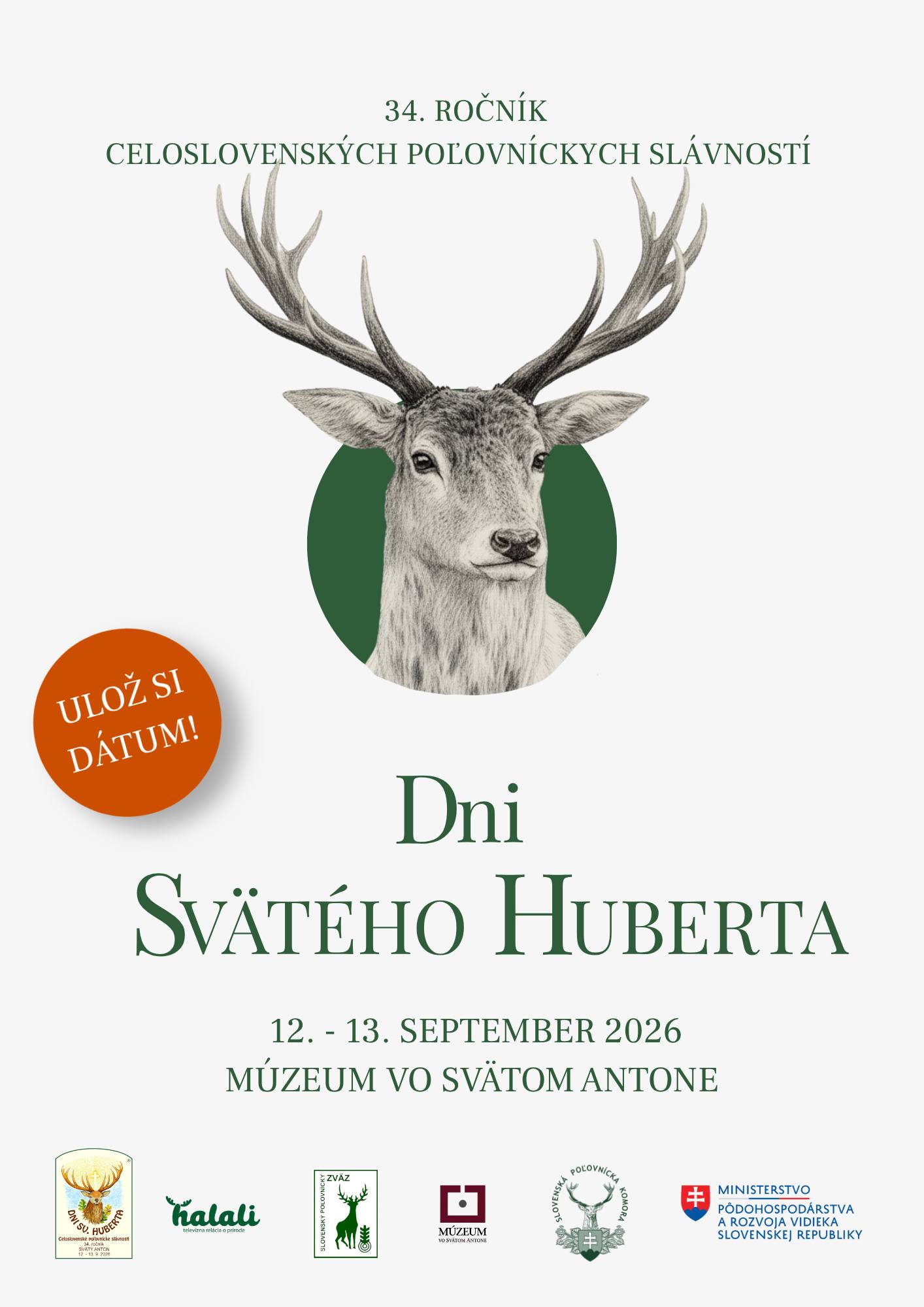 Dni sv. Huberta 2026 Sv�t� Anton - 34. ro�n�k