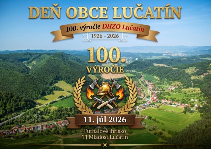 De� obce Lu�at�n 2026 a 100. v�ro�ie DHZO