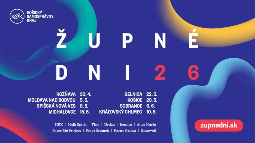 �upn� dni Ko�ick�ho kraja 2026