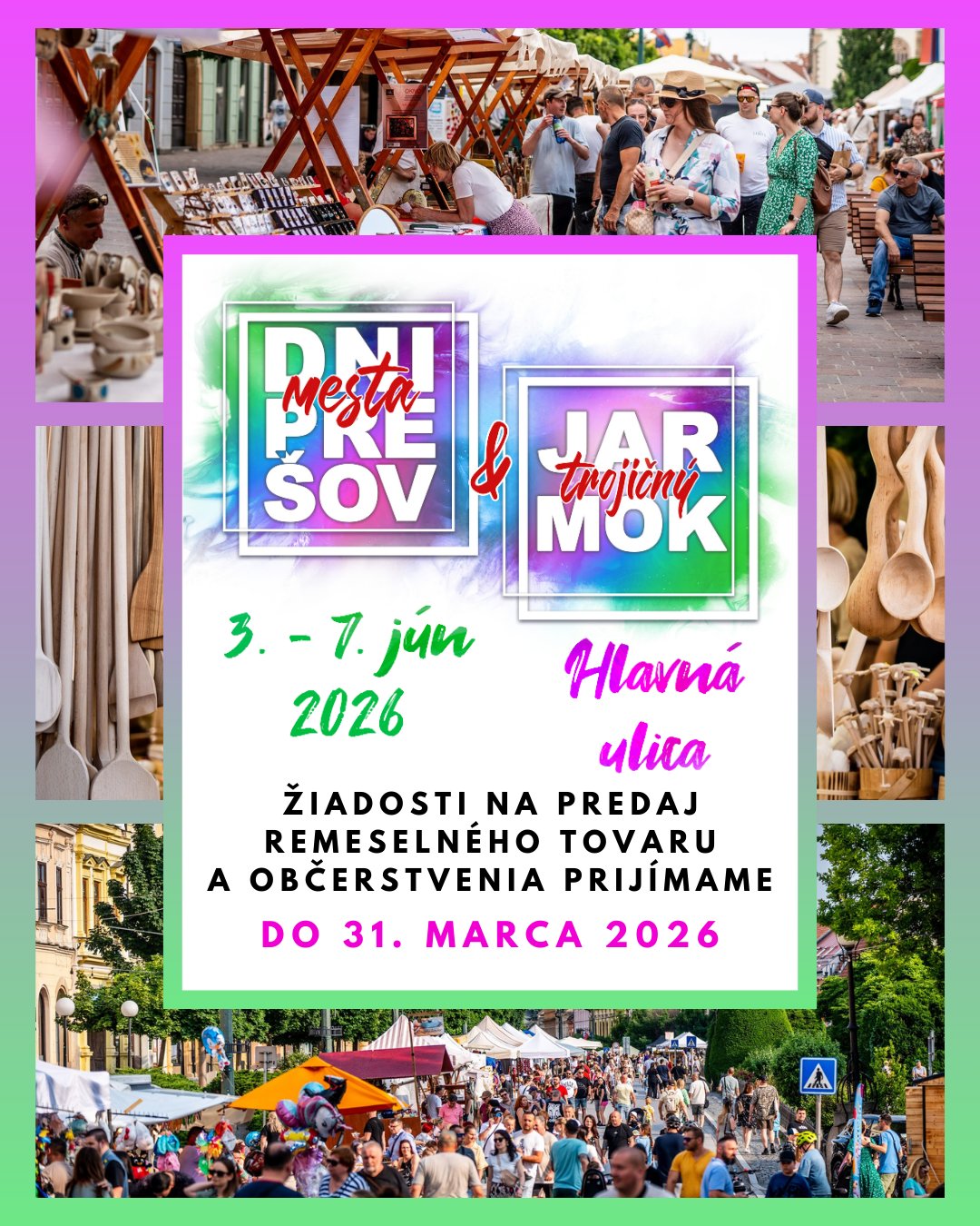 Dni mesta Pre�ov & Pre�ovsk� Troji�n� Jarmok 2026 Pre�ov - 25. ro�n�k