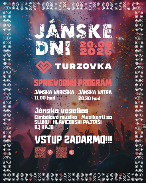 Jánske dni v Turzovke 2026