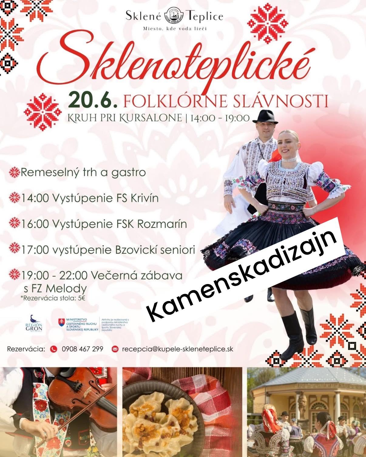 Sklenoteplické folklórne slávnosti 2026 Sklené Teplice