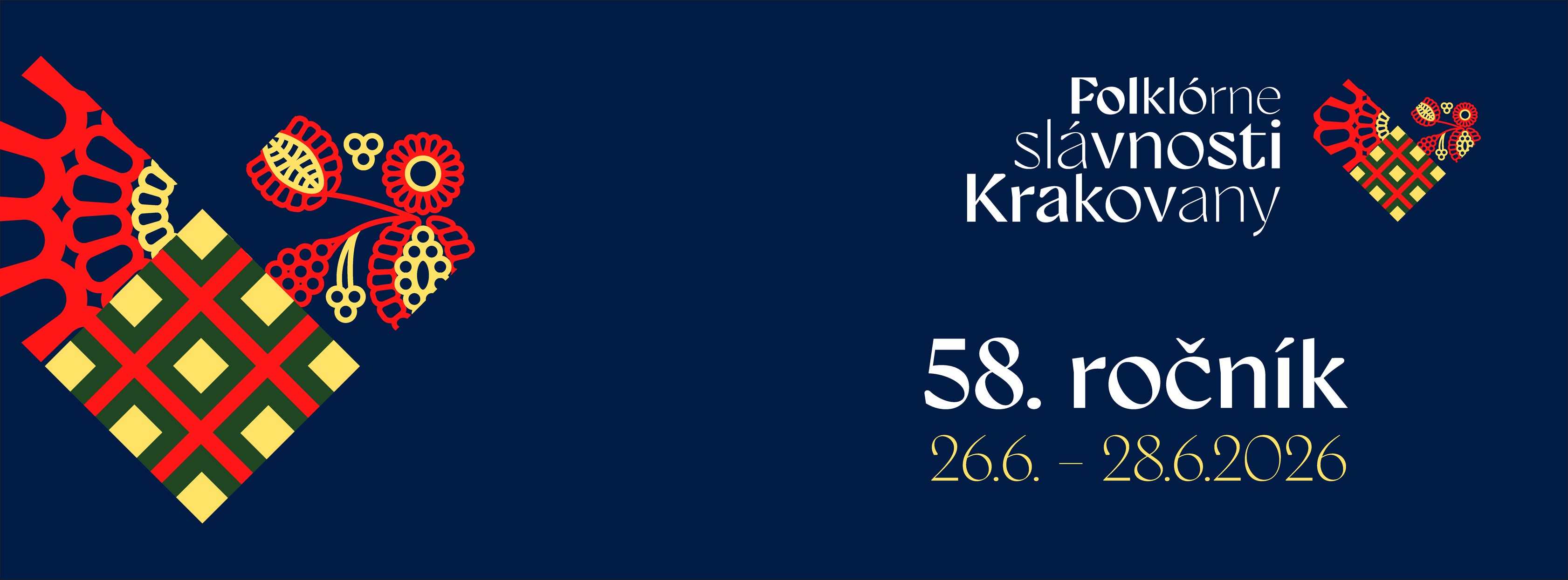 Folkl�rne sl�vnosti Krakovany  2026 - 58. ro�n�k