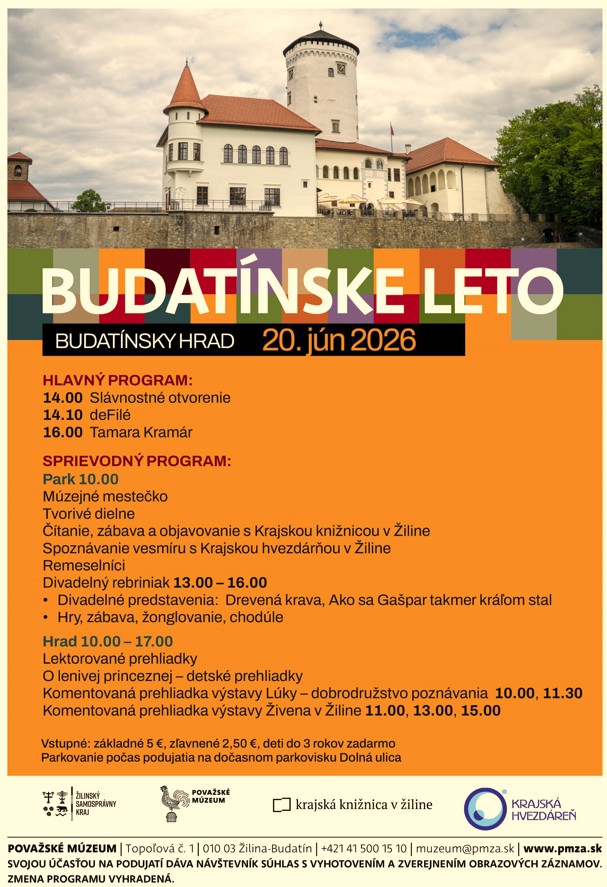 Budatínske leto 2026 Žilina - 3. ročník